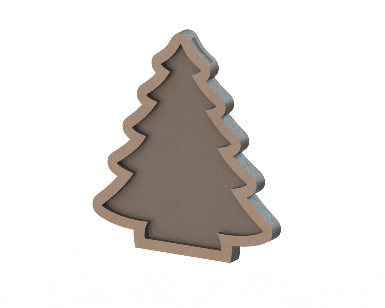 Mdf Christmas Tree Laser Cut Free Vector File