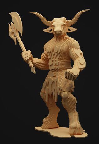 Minotaur L 6 Mm Free DXF File