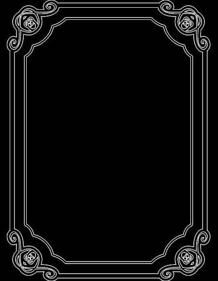 Mirror Frame 0108 Free DXF File