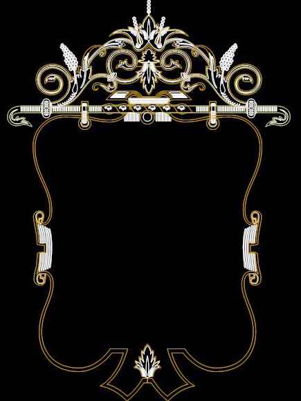 Mirror Frame 0568 Free DXF File