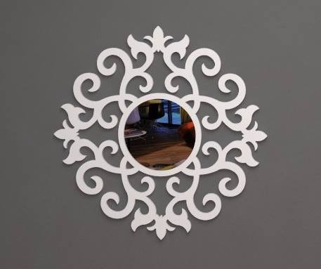 Mirror Frame Ayna Round Free DXF File