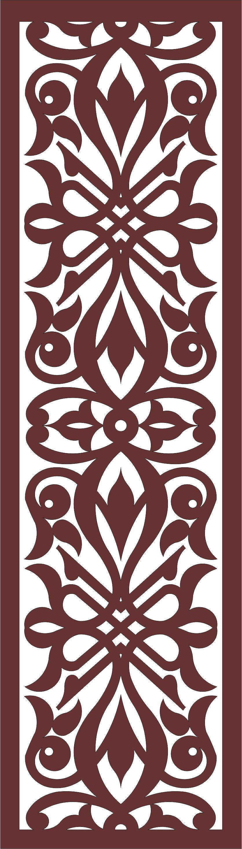 Modern Lattice Room Dividers Pattern For Laser Cut Free Vector File