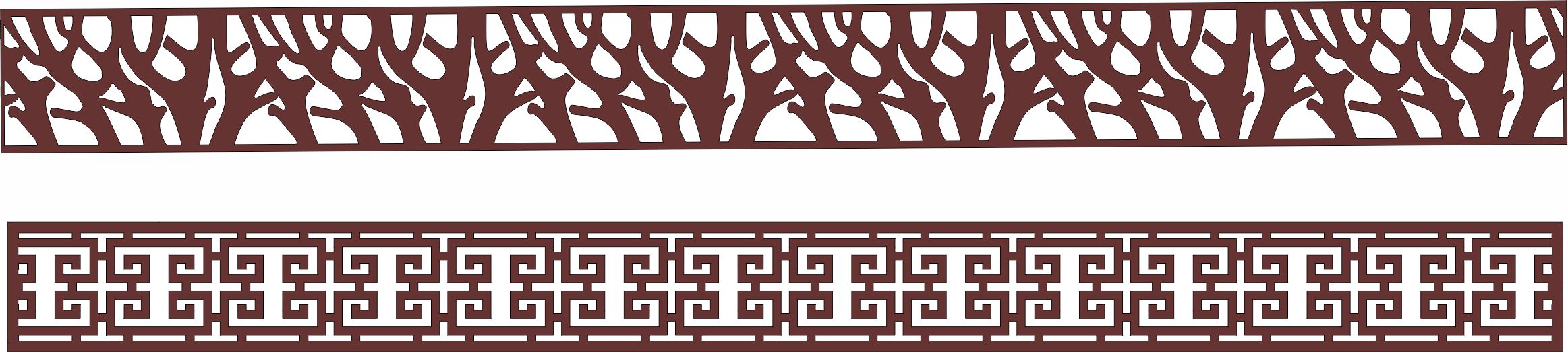 Modern Privacy Partition Indoor Jali Panel For Laser Cut Free Vector File