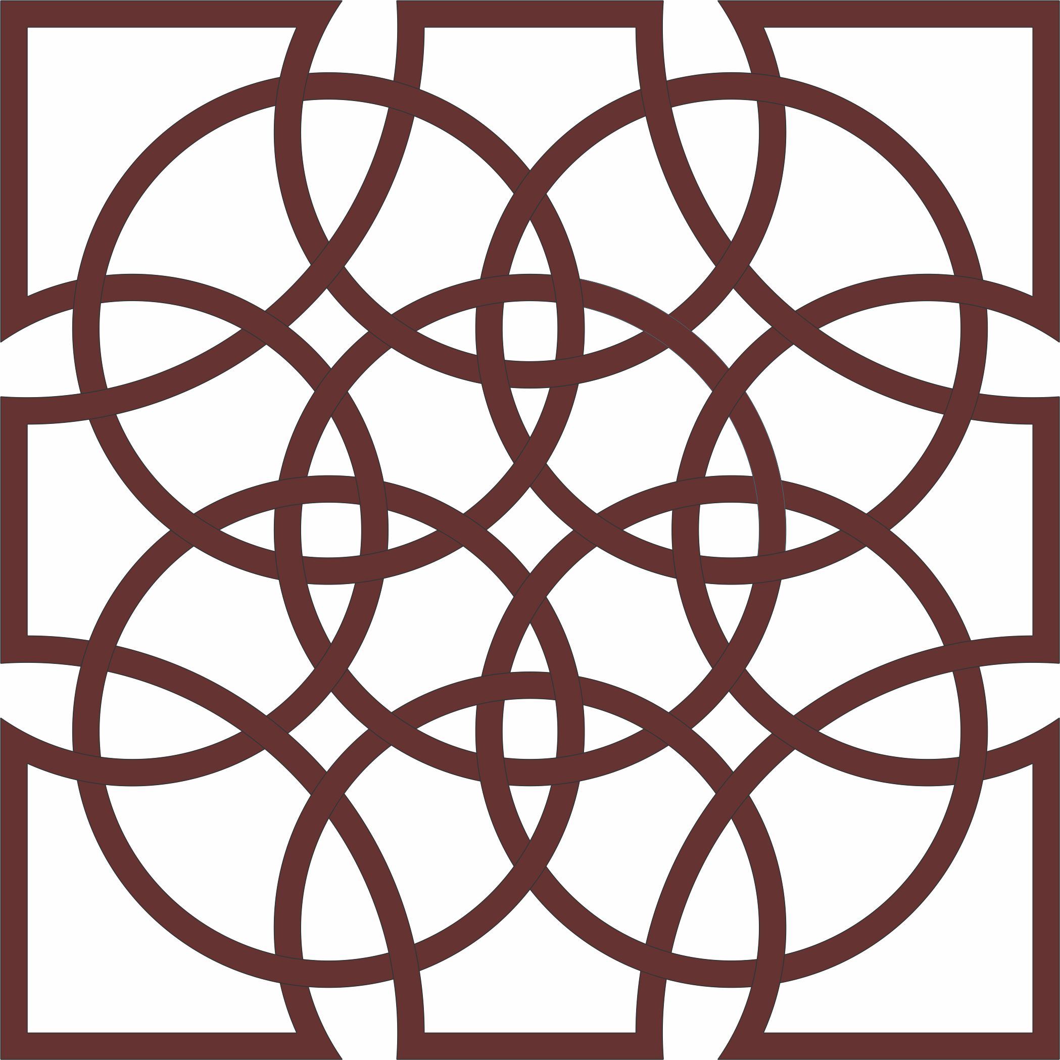 Modern Privacy Partition Indoor Panels Grill Room Divider Pattern For Laser Cut Free Vector File