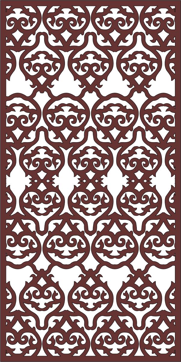 Modern Room Dividers Pattern Cnc Laser Cutting Free DXF File