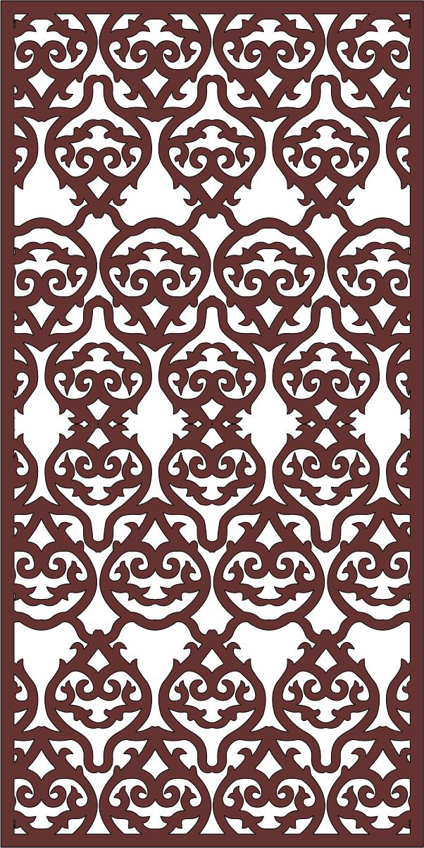 Modern Room Dividers Pattern For Laser Cutiing Free Vector File