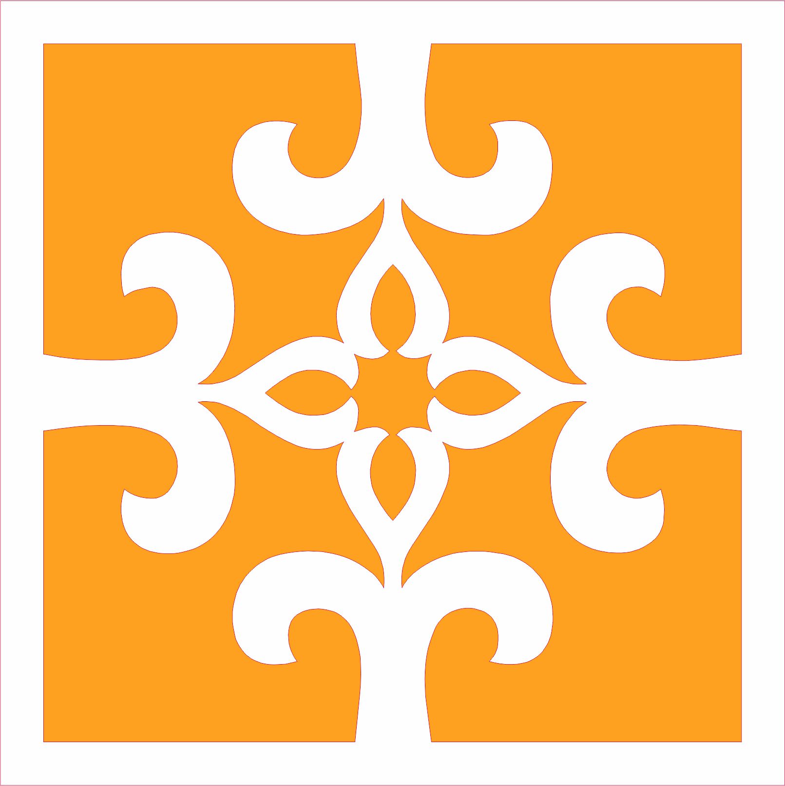 Modern Window Design For Laser Cut Free Vector File