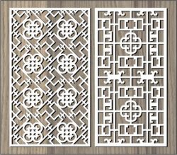 Money Flower Shaped Partition For Laser Cut Cnc Free DXF File