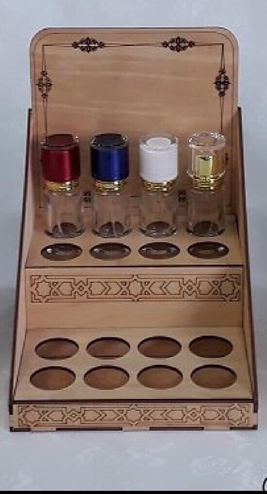 Nailpolish Organizer For Laser Cut Free Vector File