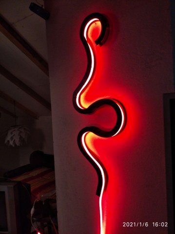 Neon Signs Rubber Led Free DXF File