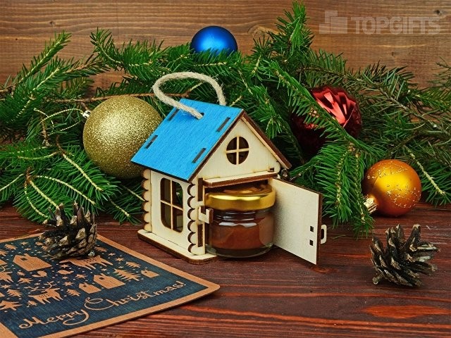 New Year Houses Souvenirs For Laser Cut Free Vector File