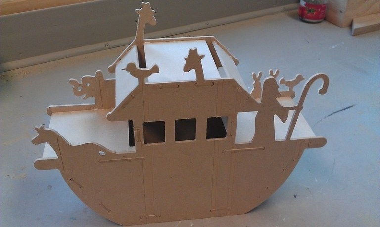 Noah Ark For Laser Cut Free DXF File