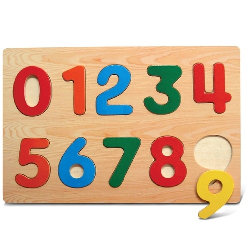 Numbers Puzzle For Laser Cutting Free Vector File