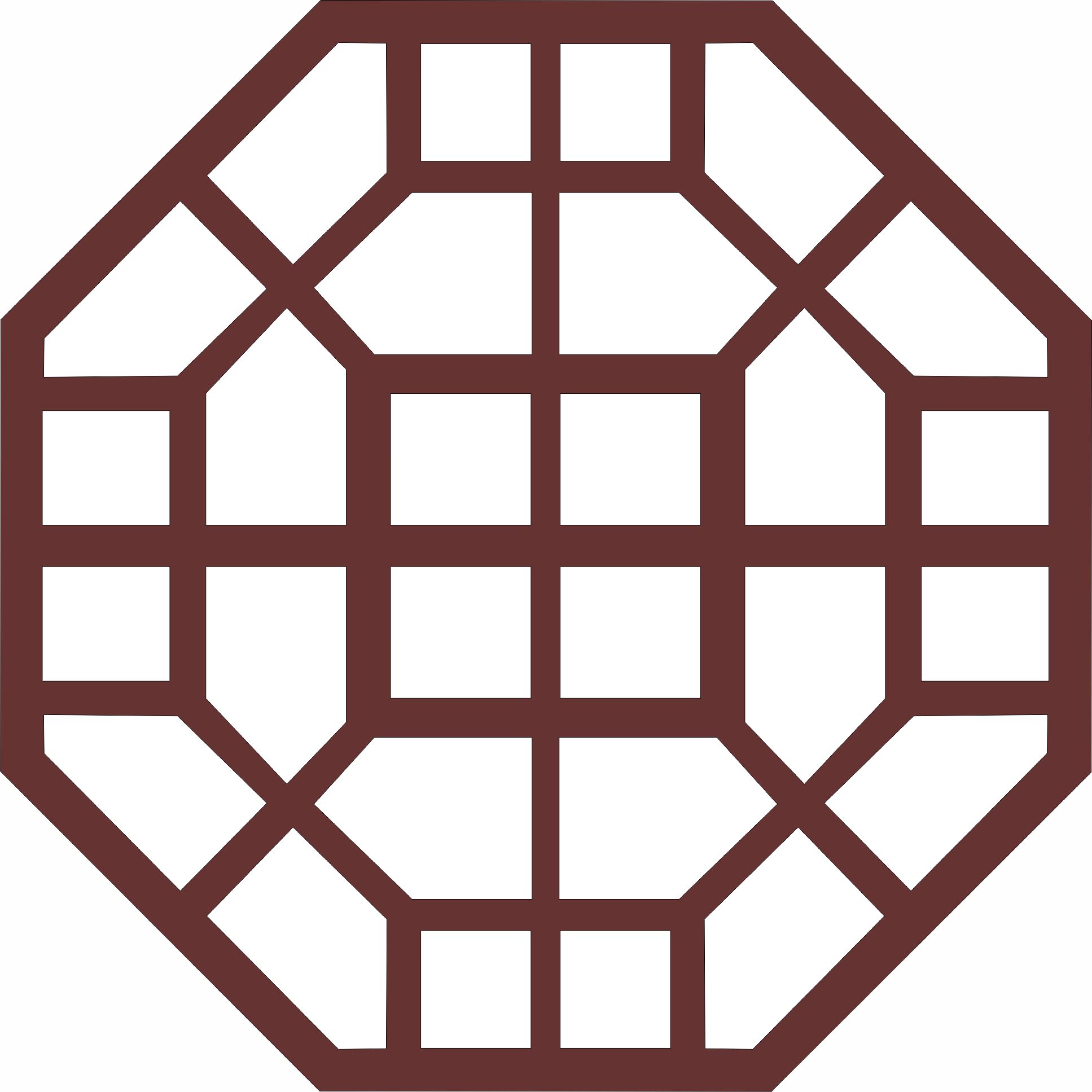 Octagonal Divider Seamless Jali Panel For Laser Cut Free Vector File