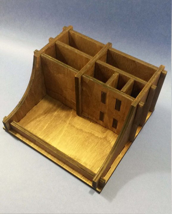 Office Desk Organizer For Laser Cut Free Vector File