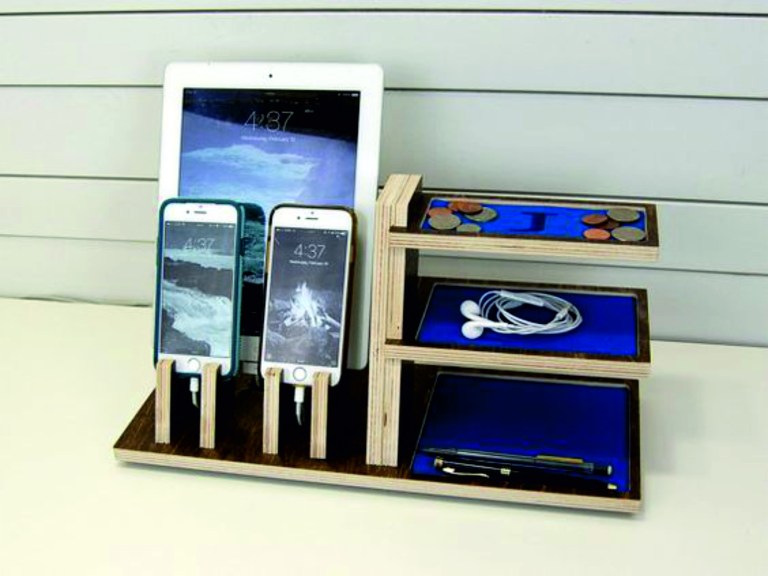 Organizer Stand For Laser Cutting Free Vector File