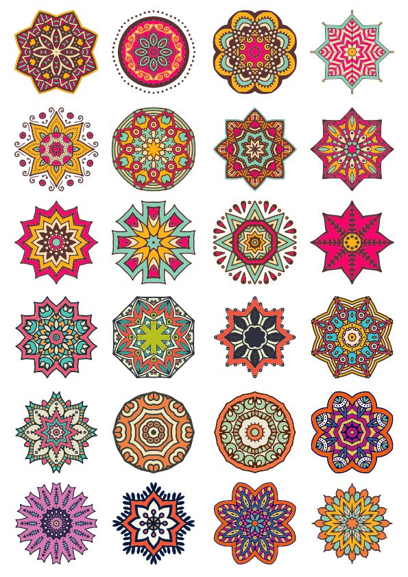 Ornaments 7 Free Vector File