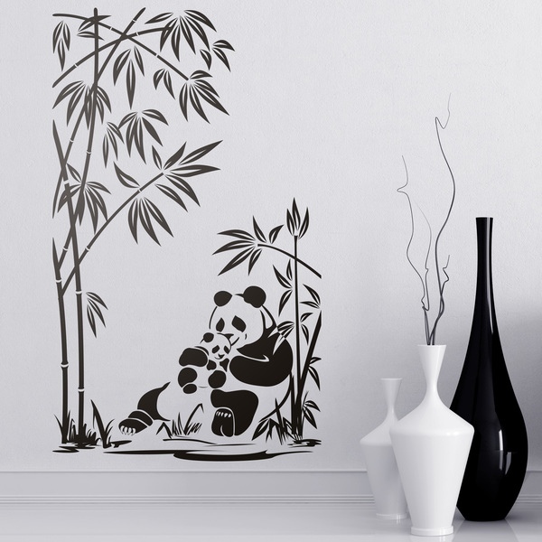 Pandas Wall Decor Wall Art For Laser Cutting Free Vector File