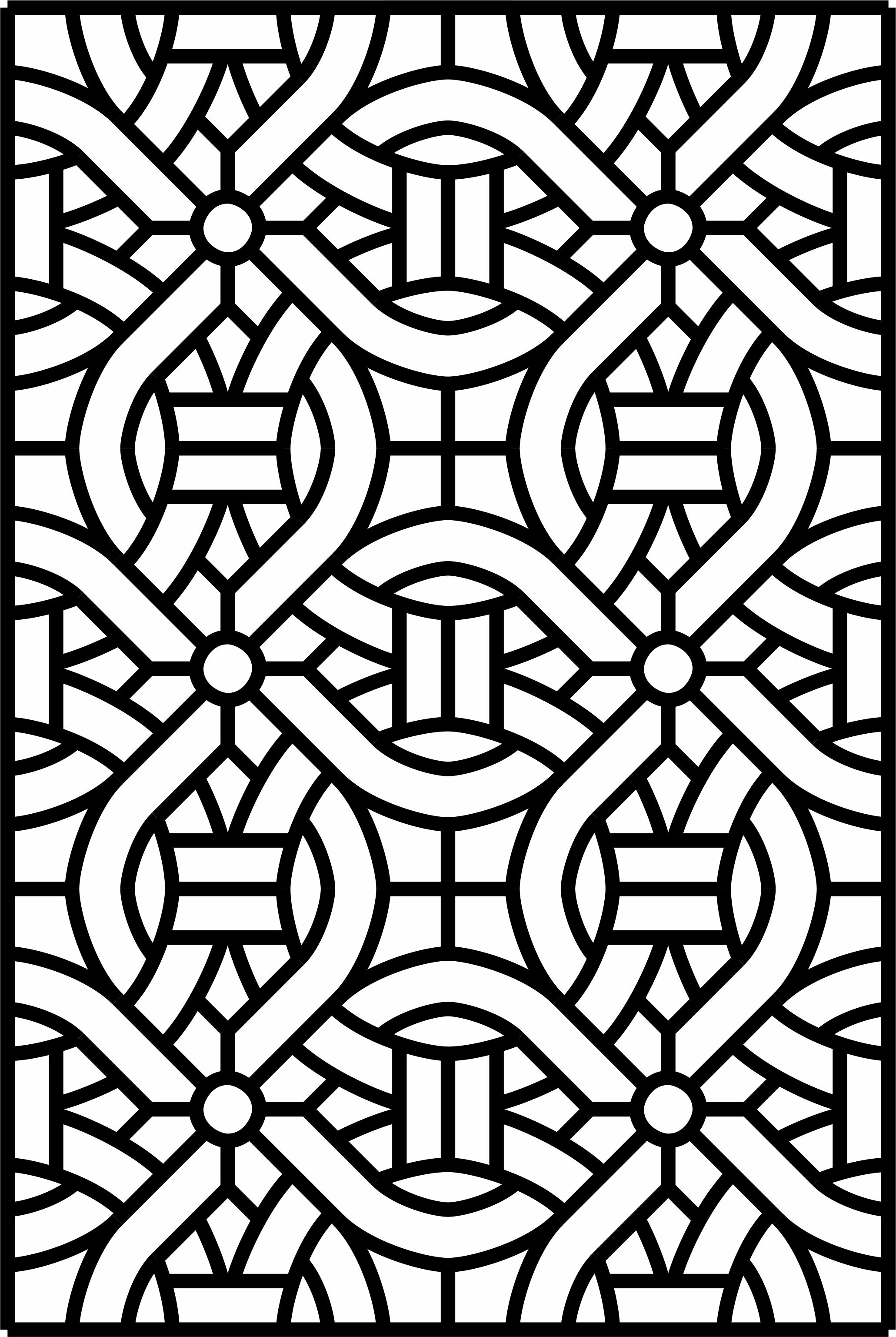 Panels Lattice Room Divider Pattern For Laser Cut Free Vector File