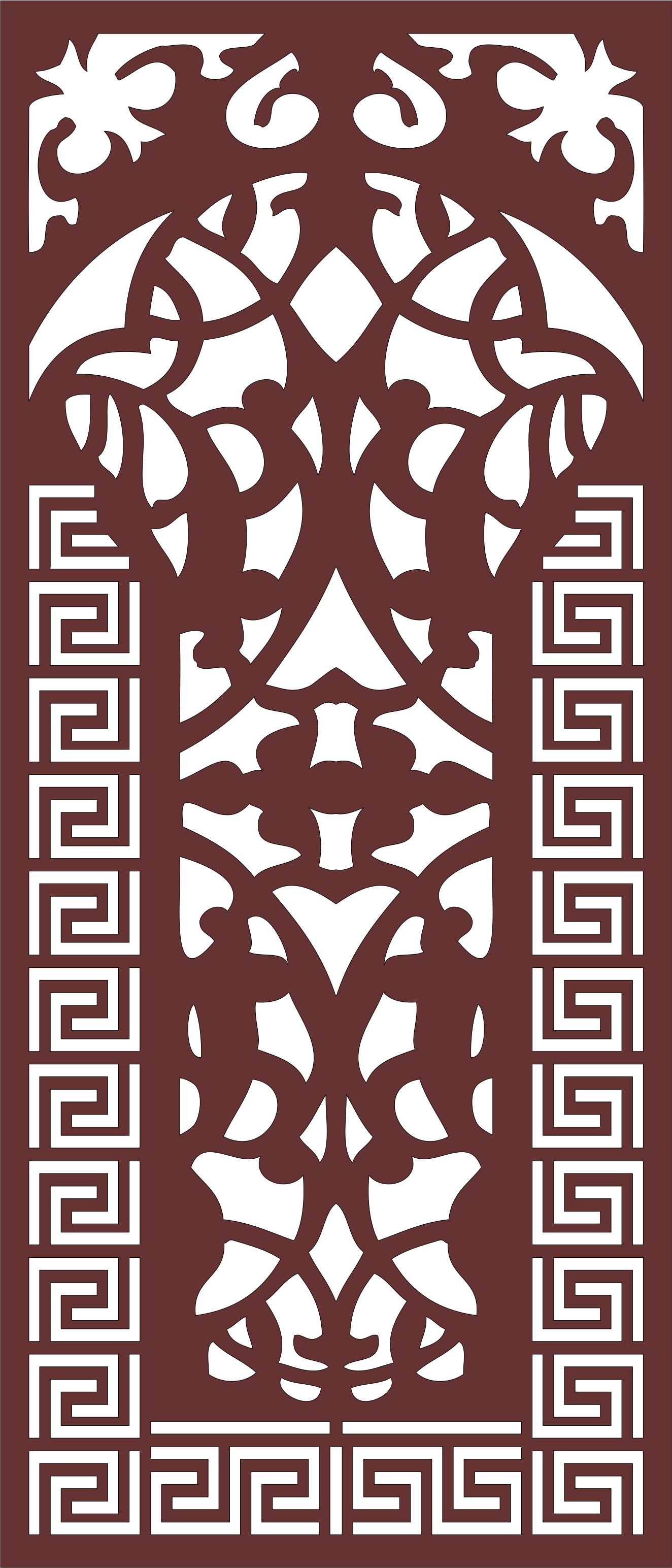 Panels Screen Room Divider Patterns For Laser Cut Free Vector File