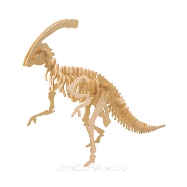 Parasaurolophus 3d Puzzle Free DXF File