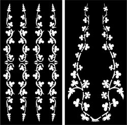 Pattern Arabic Baffles For Laser Cut Cnc Free Vector File
