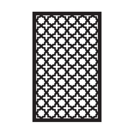 Pattern Art Design Panel Free DXF File