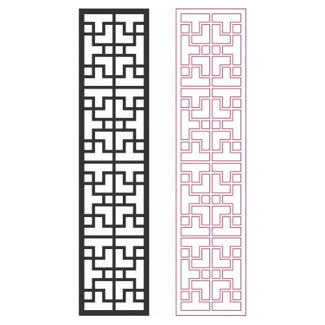 Pattern Designs 2d Grille Free DXF File