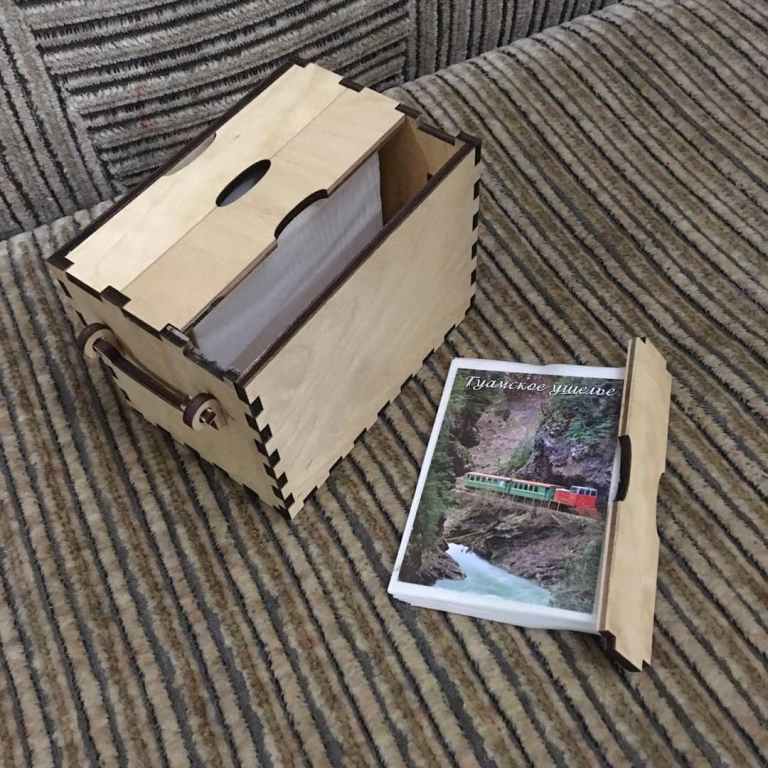 Photo Album Box For Laser Cutting Free Vector File