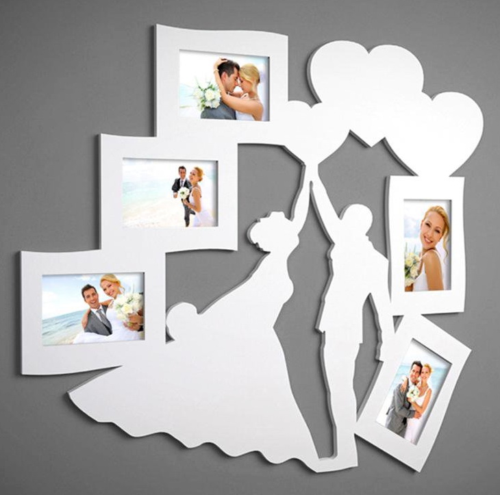 Photo Frame For Newlyweds For Laser Cut Free Vector File