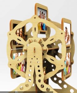 Photo Shelf For Laser Cut Free Vector File