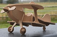 Pitts s1c Airplane Laser Cut Free DXF File