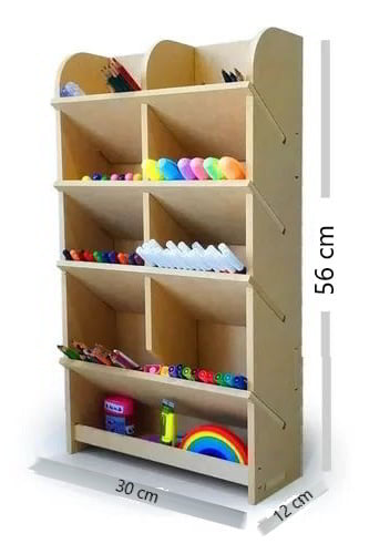 Plywood Desk Organizer Pen Holder Laser Cut Free Vector File