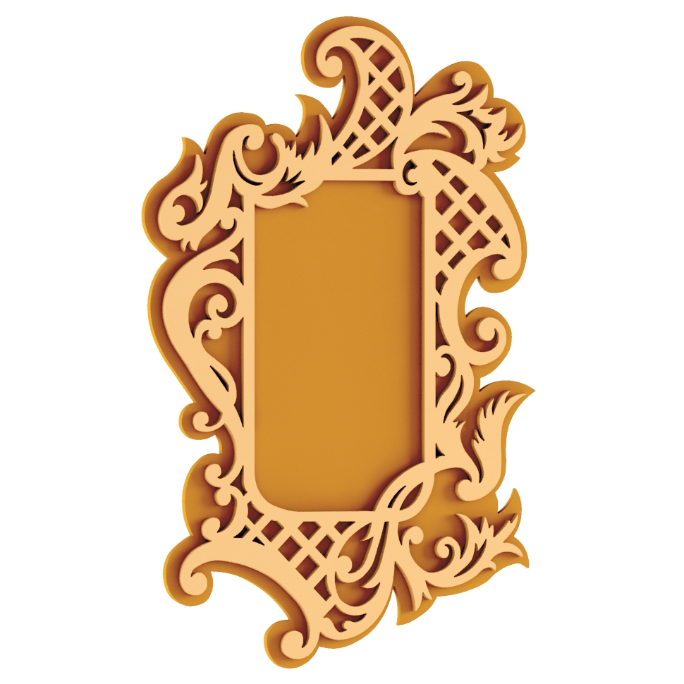 Plywood Frame Free DXF File