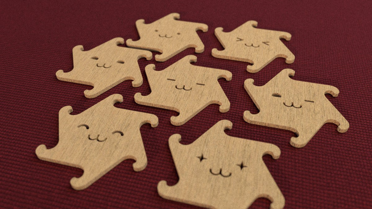 Podstavki 7 For Laser Cut Free Vector File