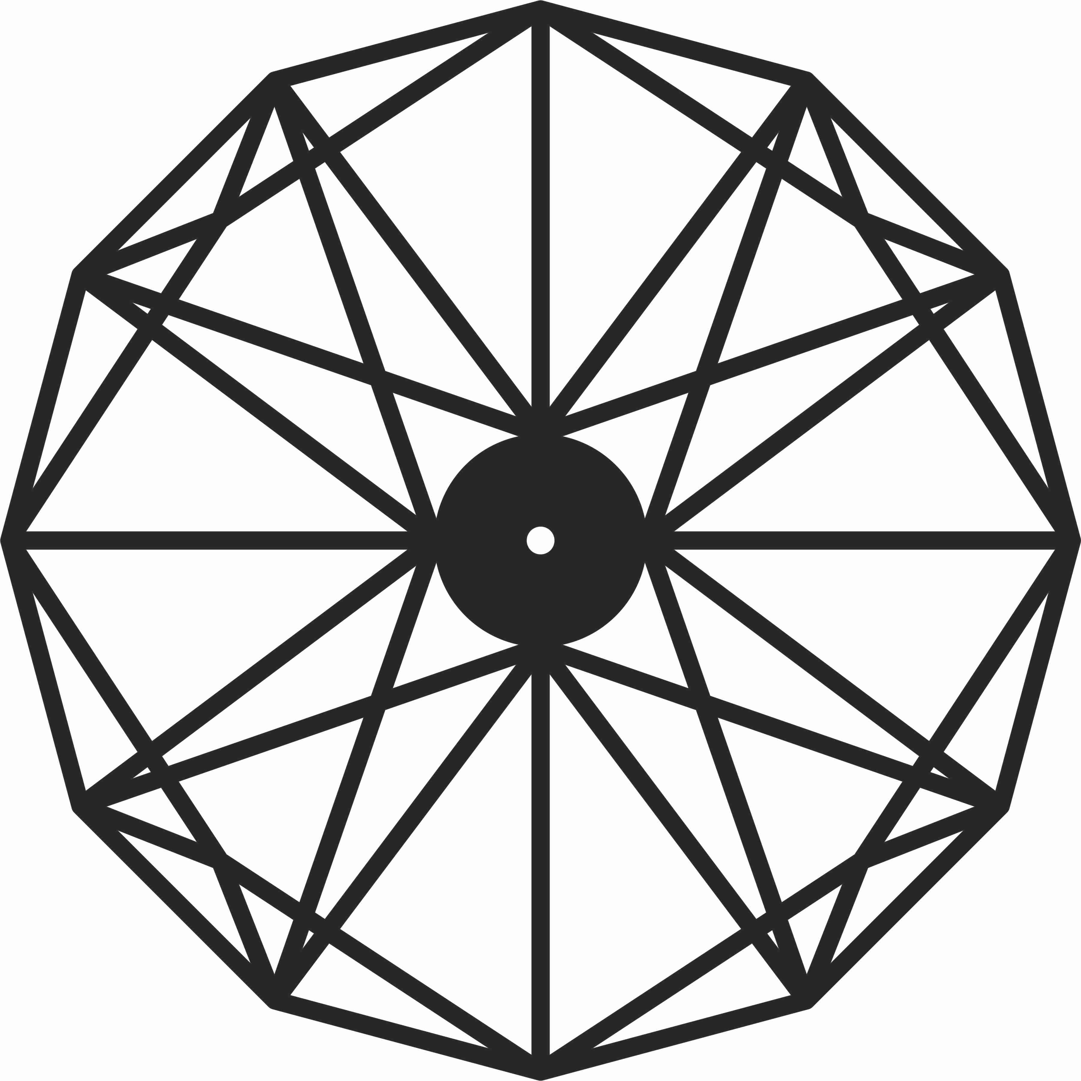 Polygon Wall Clock Free DXF File
