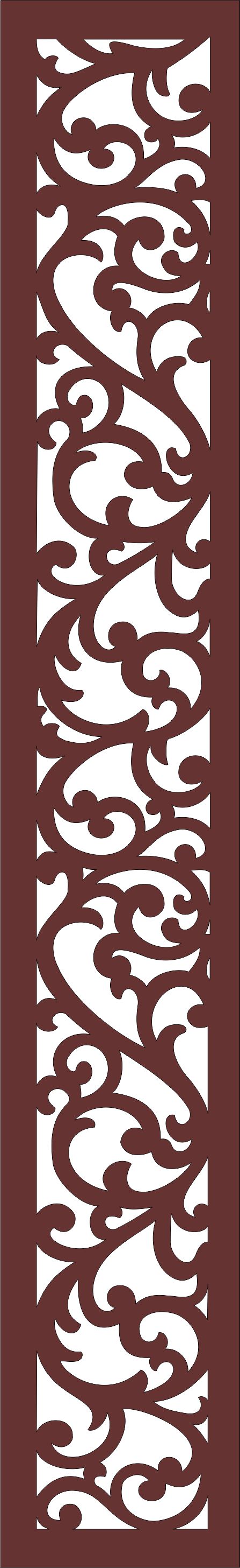 Privacy Lattice Separator Indoor Outdoor Design For Laser Cut Free Vector File