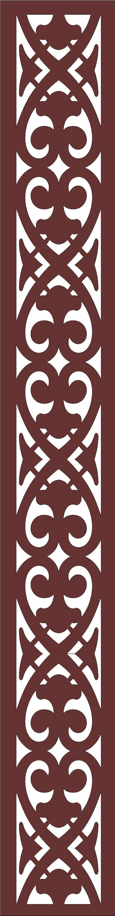 Privacy Lattice Separator Indoor Outdoor For Laser Cut Free Vector File