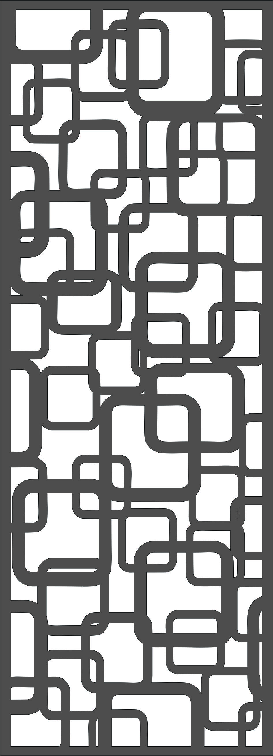 Privacy Partition Indoor Panel Room Divider Lattice Seamless Pattern For Laser Cut Free Vector File