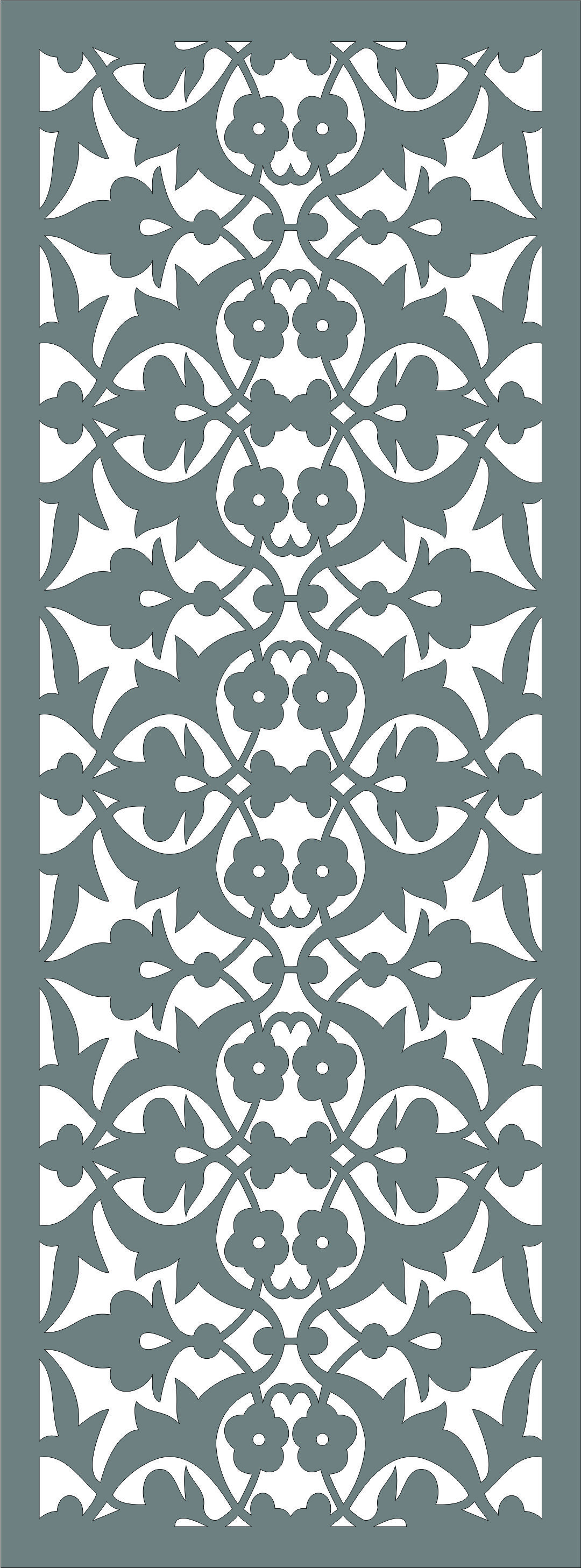 Privacy Partition Indoor Panels Divider Lattice Pattern For Laser Cut Free Vector File