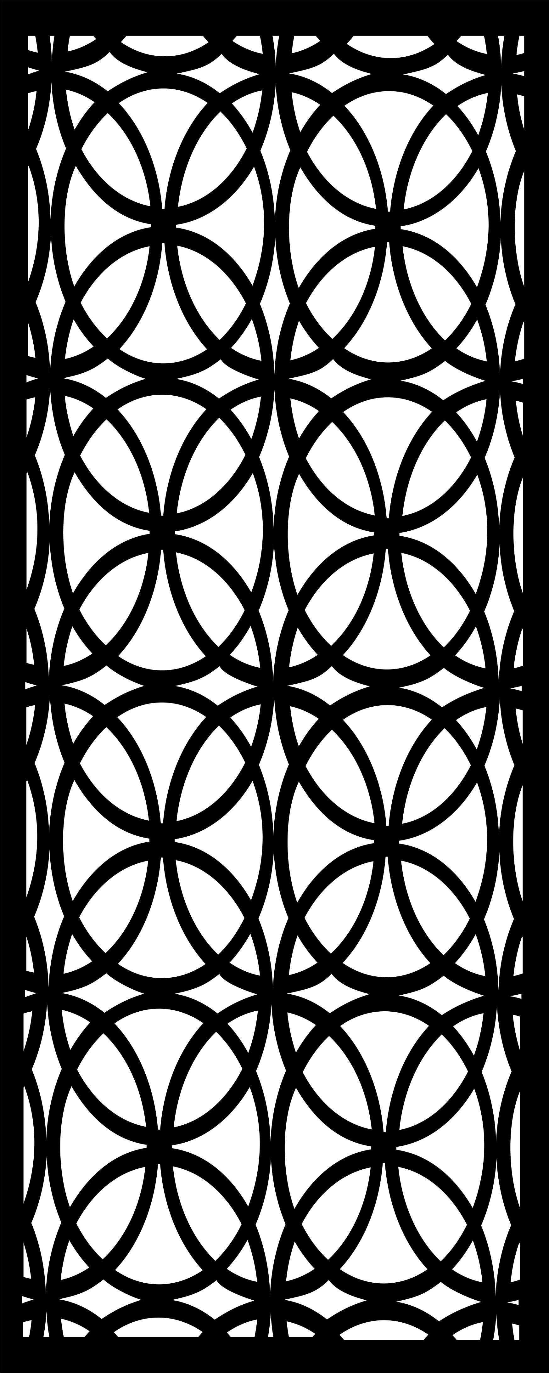 Privacy Partition Indoor Panels Room Divider Floral Lattice Stencil Seamless For Laser Cut Free Vector File