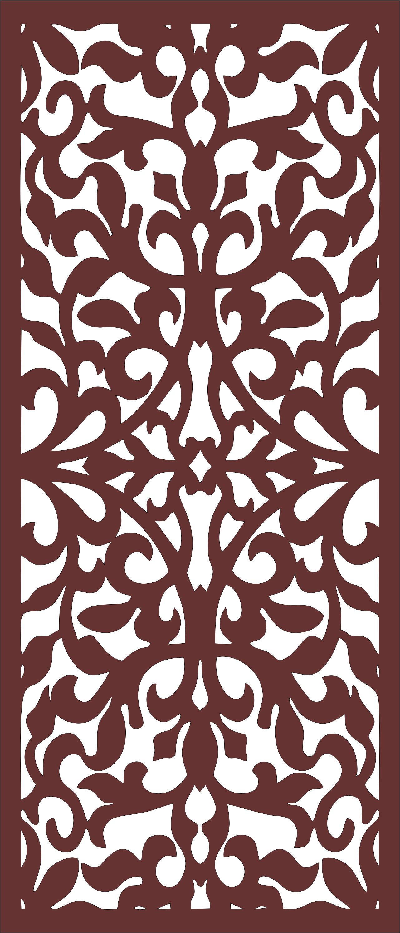 Privacy Partition Indoor Panels Room Divider Lattice Pattern For Laser Cut Free Vector File