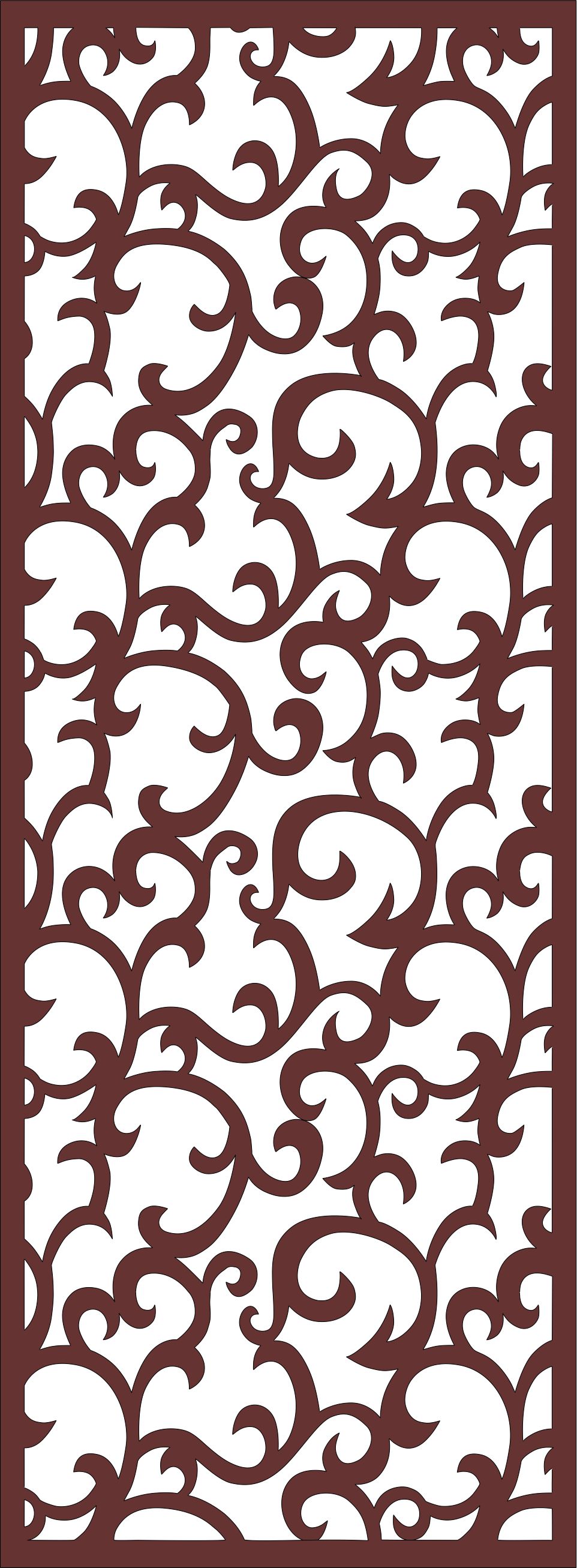 Privacy Partition Round Panel Jali For Laser Cut Free Vector File