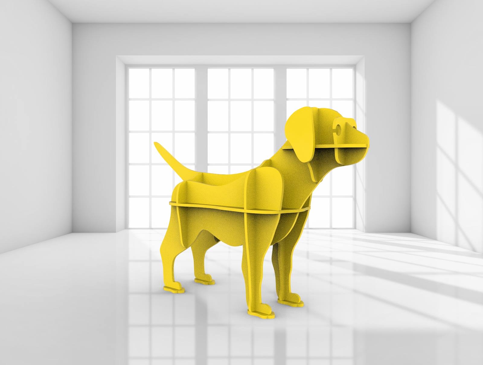 Puppy 3d Free DXF File
