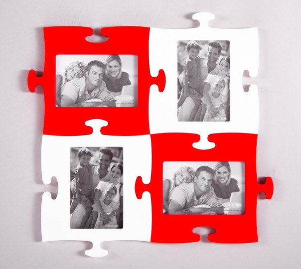 Puzzle Photo Frames For Laser Cutting Free Vector File