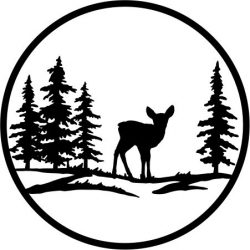 Quiet Forest For Laser Cut Plasma Free DXF File