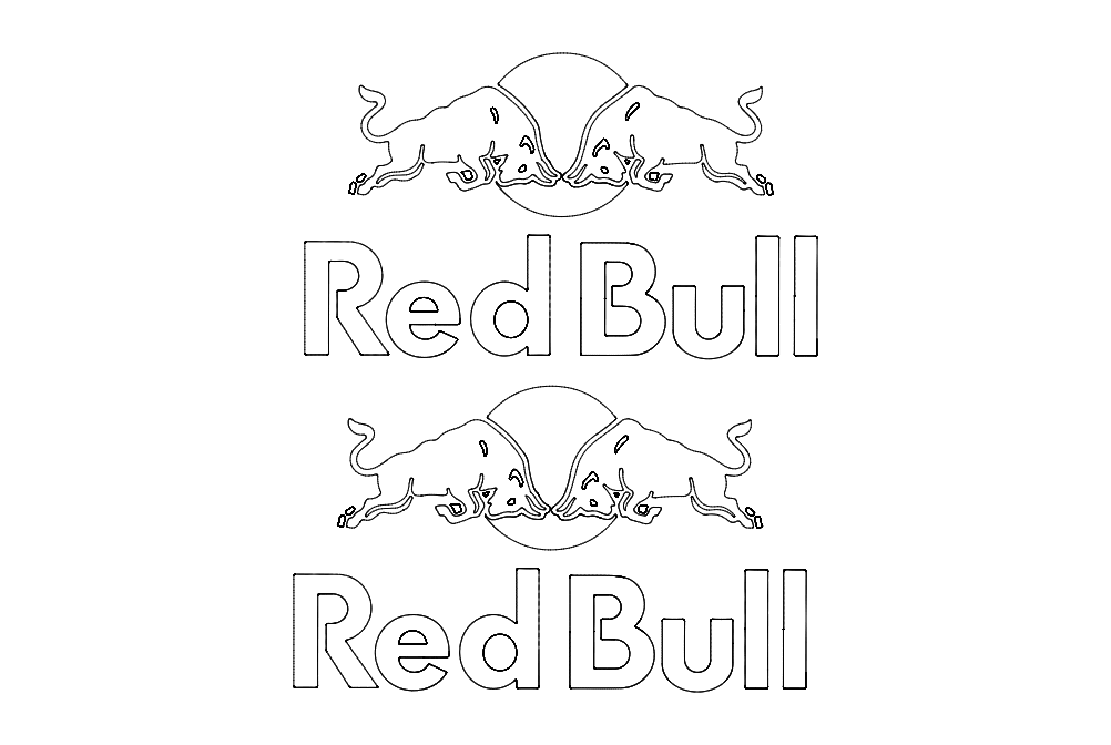 Red Bull Free DXF File