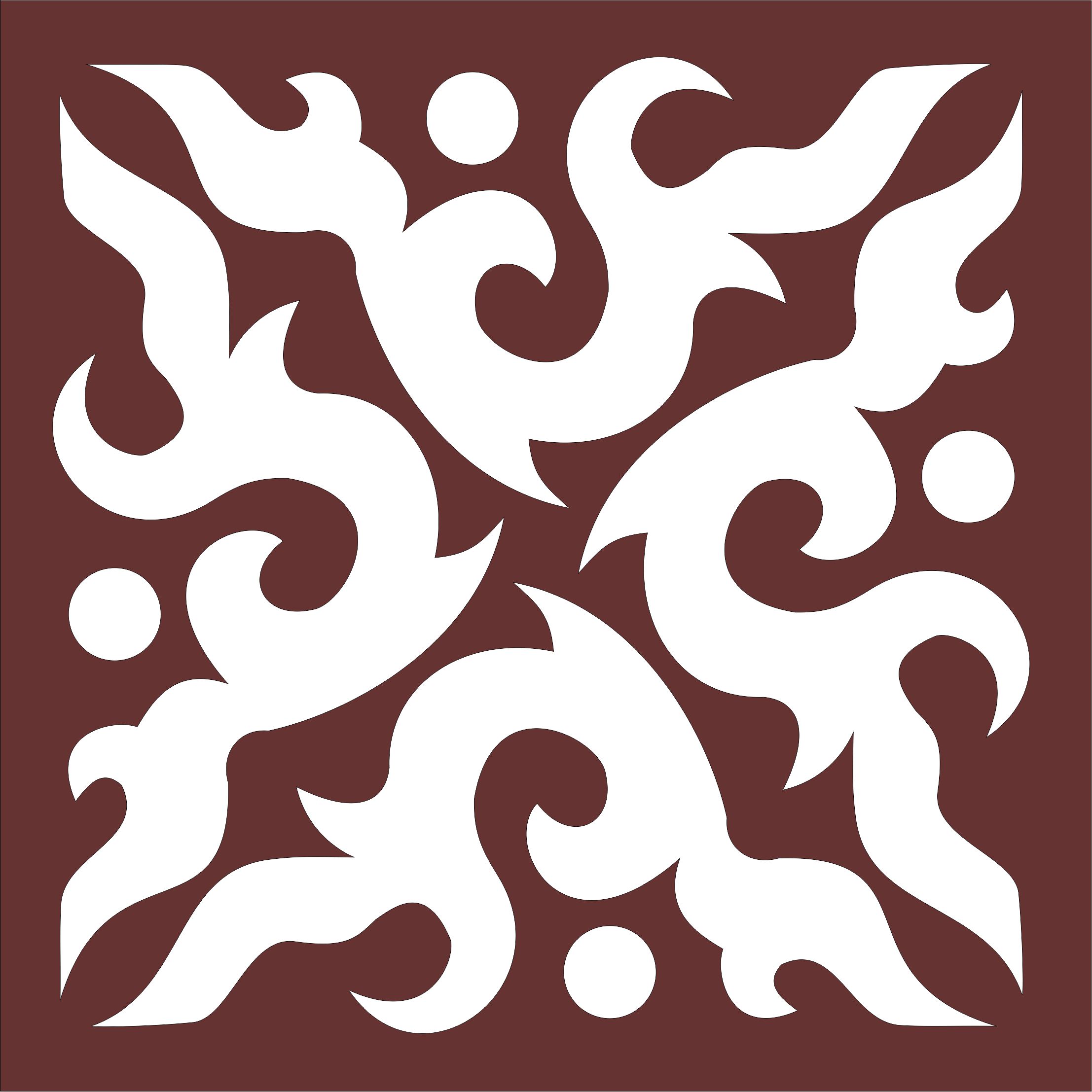 Room Divider Floral Grill Panel For Laser Cut Free Vector File
