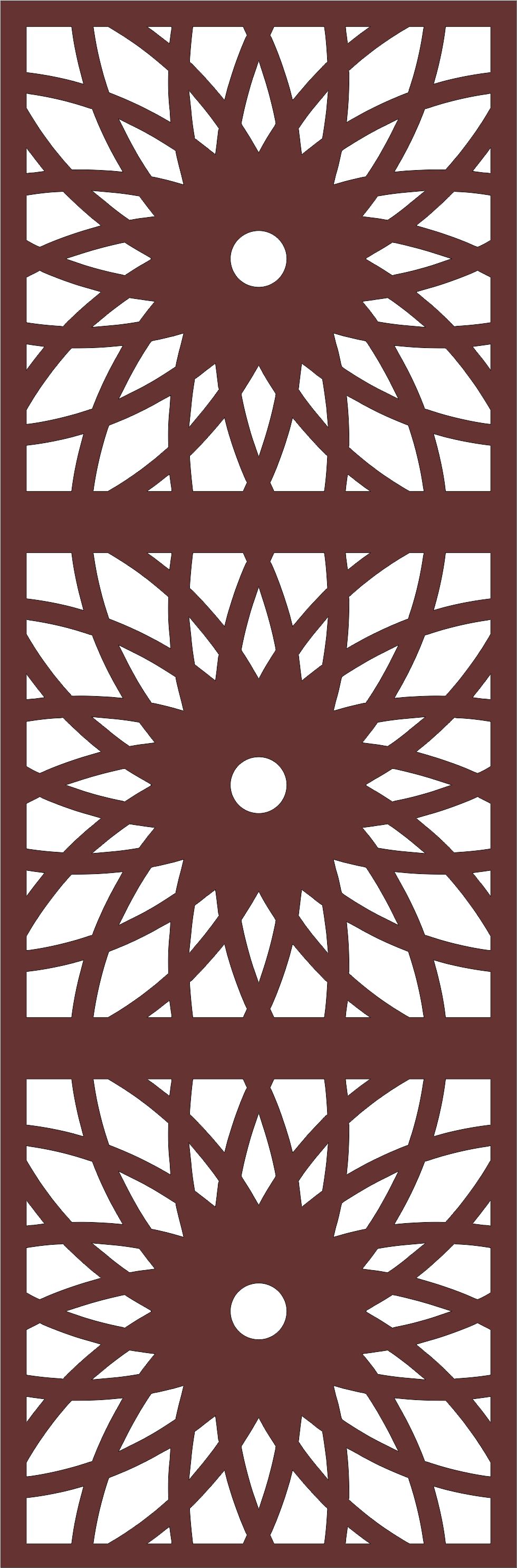 Room Divider Seamless Separator Grill Panel For Laser Cut Free Vector File