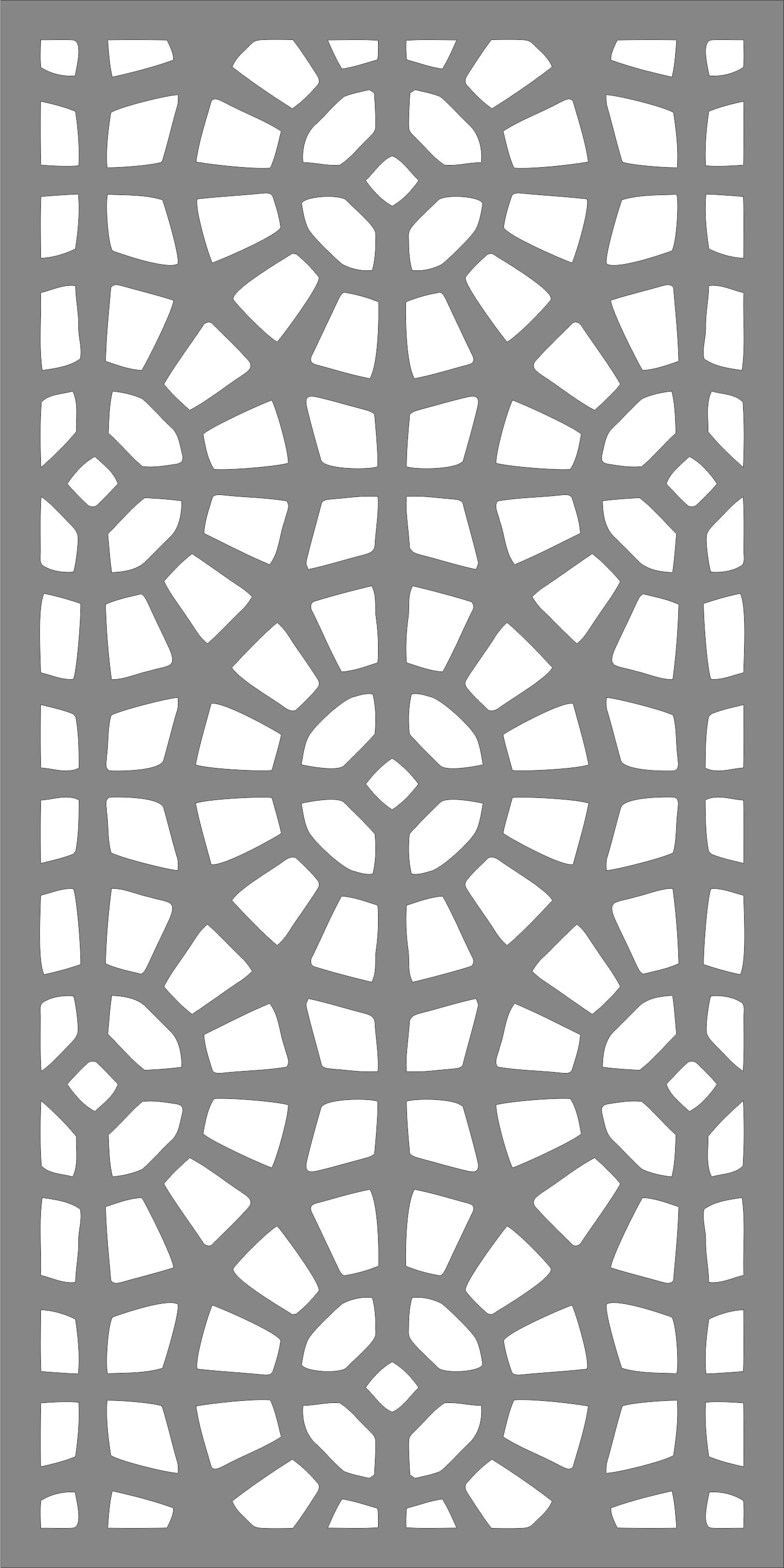 Room Partition Circular Baffle Pattern For Laser Cutting Free DXF File
